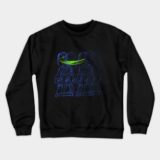 Neon silence Crewneck Sweatshirt